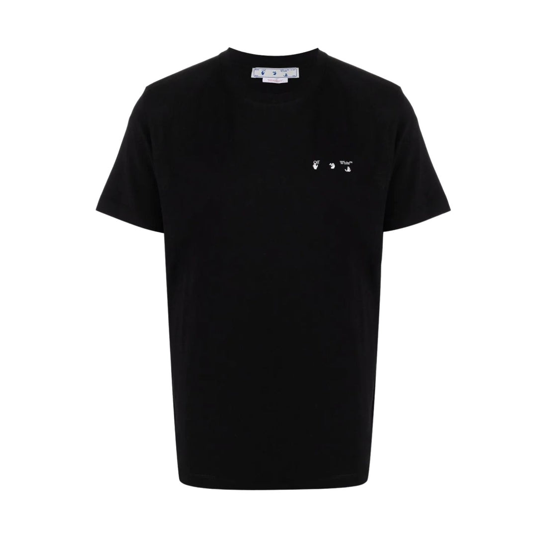 Off-white Caravag Paint Slim S/s Tee Mens Style : Omaa027c99jer00