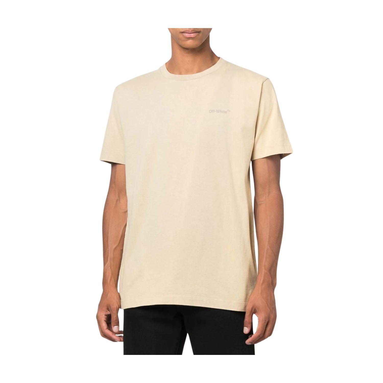 Off-white Diag Tab Vtg Slim S/s Tee Mens Style : Omaa027f22jer00