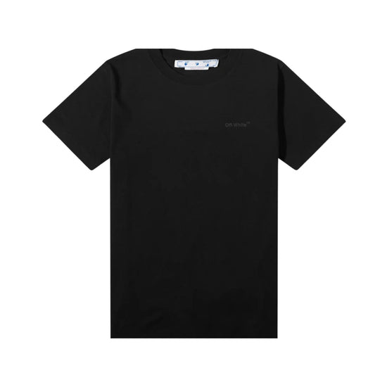 OFF-WHITE Diagonal Tab Slim T-Shirt Black