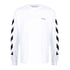 Off-white Diag Helvetica Skate L/s Tee Mens Style : Omab064c99jer00