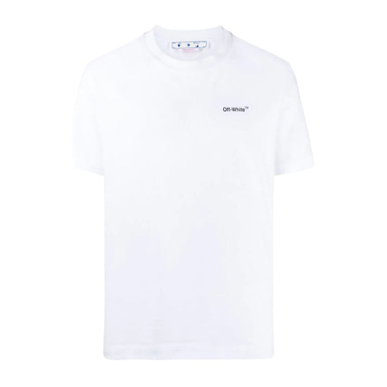 Off-white Caravag Arrow Slim S/s Tee Mens Style : Omaa027c99jer00