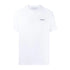 OFF-WHITE Text Logo Caravaggio Saint Jerome Writing Arrows Slim Fit T-Shirt White/Black