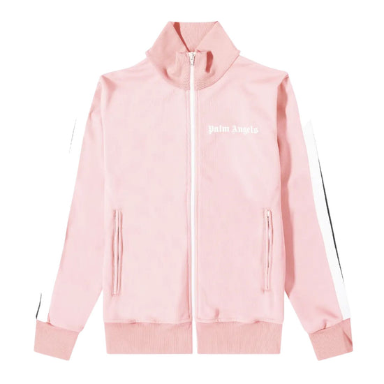 Palm Angels Track Jacket Almond Blossom/White