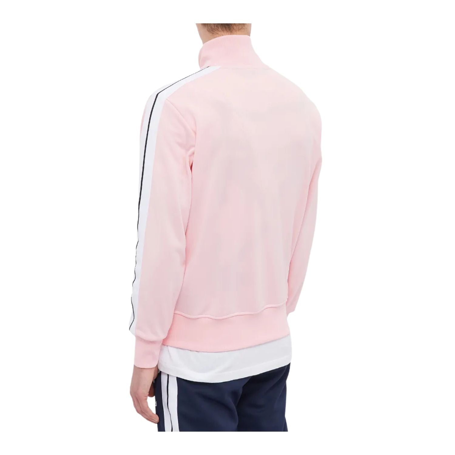 Palm Angels Track Jacket Almond Blossom/White