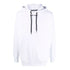 Palm Angels Logo Hoodie White/Black