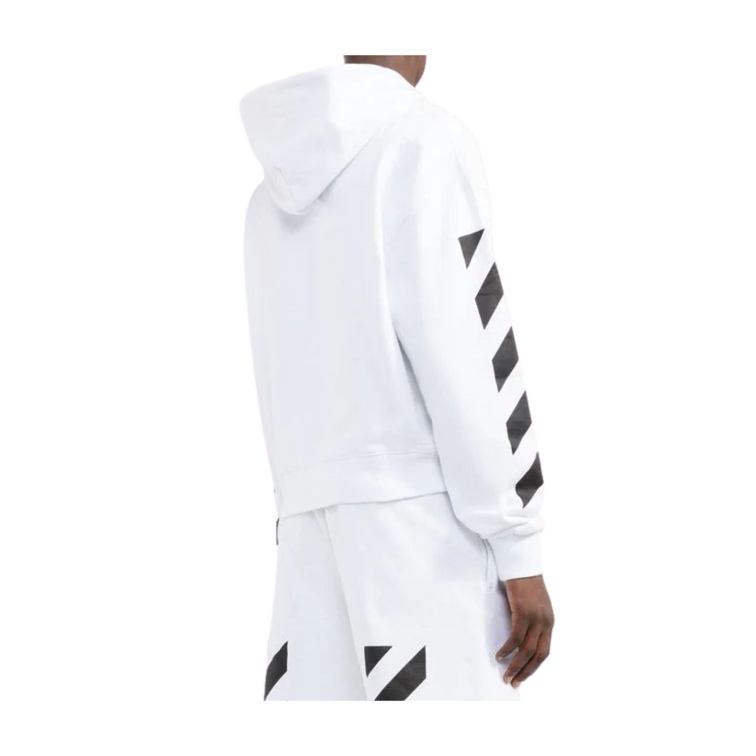 Off-white Diag Helvetica Over Hoodie Mens Style : Ombb037c99fle00