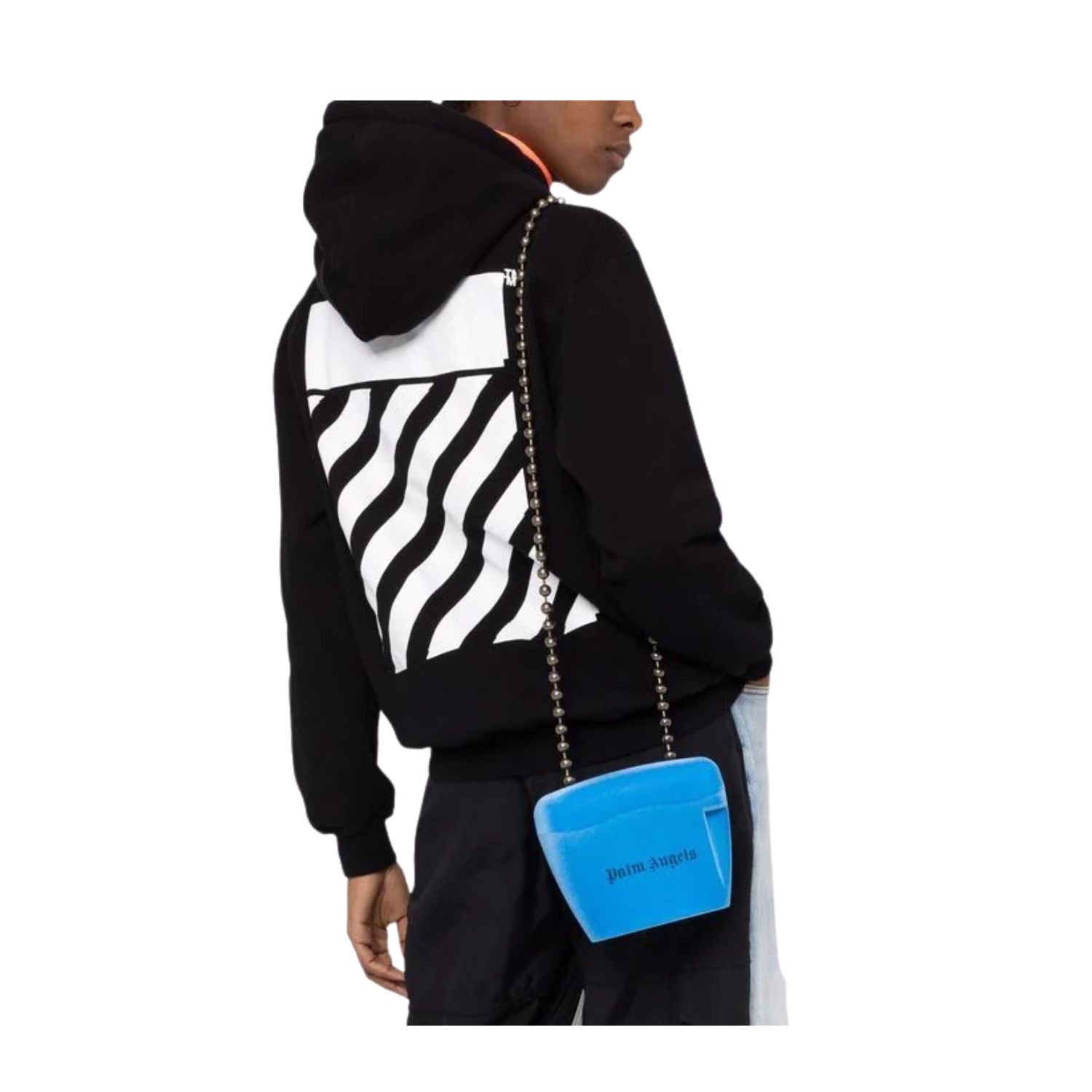 Off-white Diag Regular Hoodie Womens Style : Owbb032c99jer00