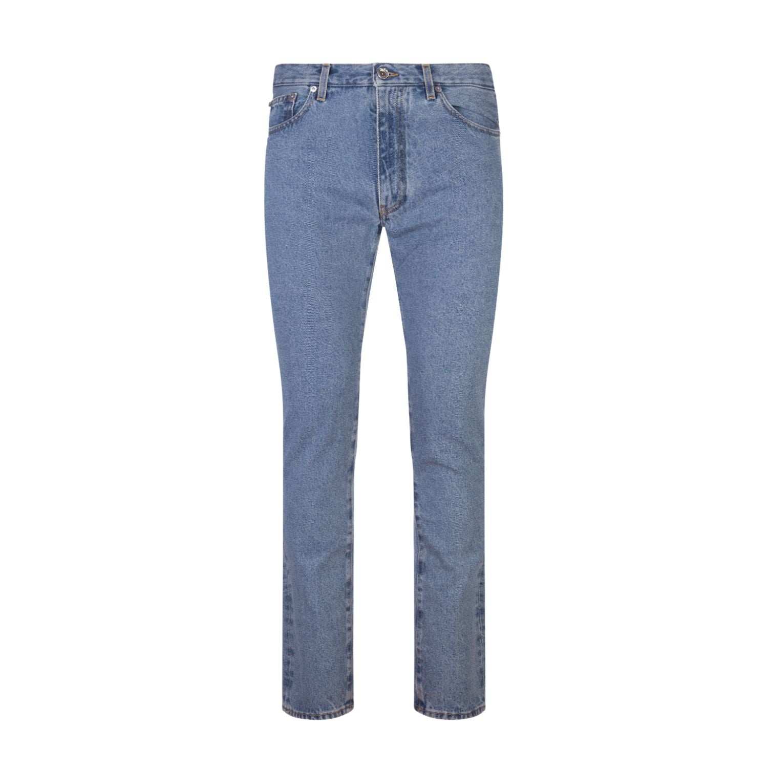 Off-white Diag Tab Slim Jeans Mens Style : Omya102c99den00
