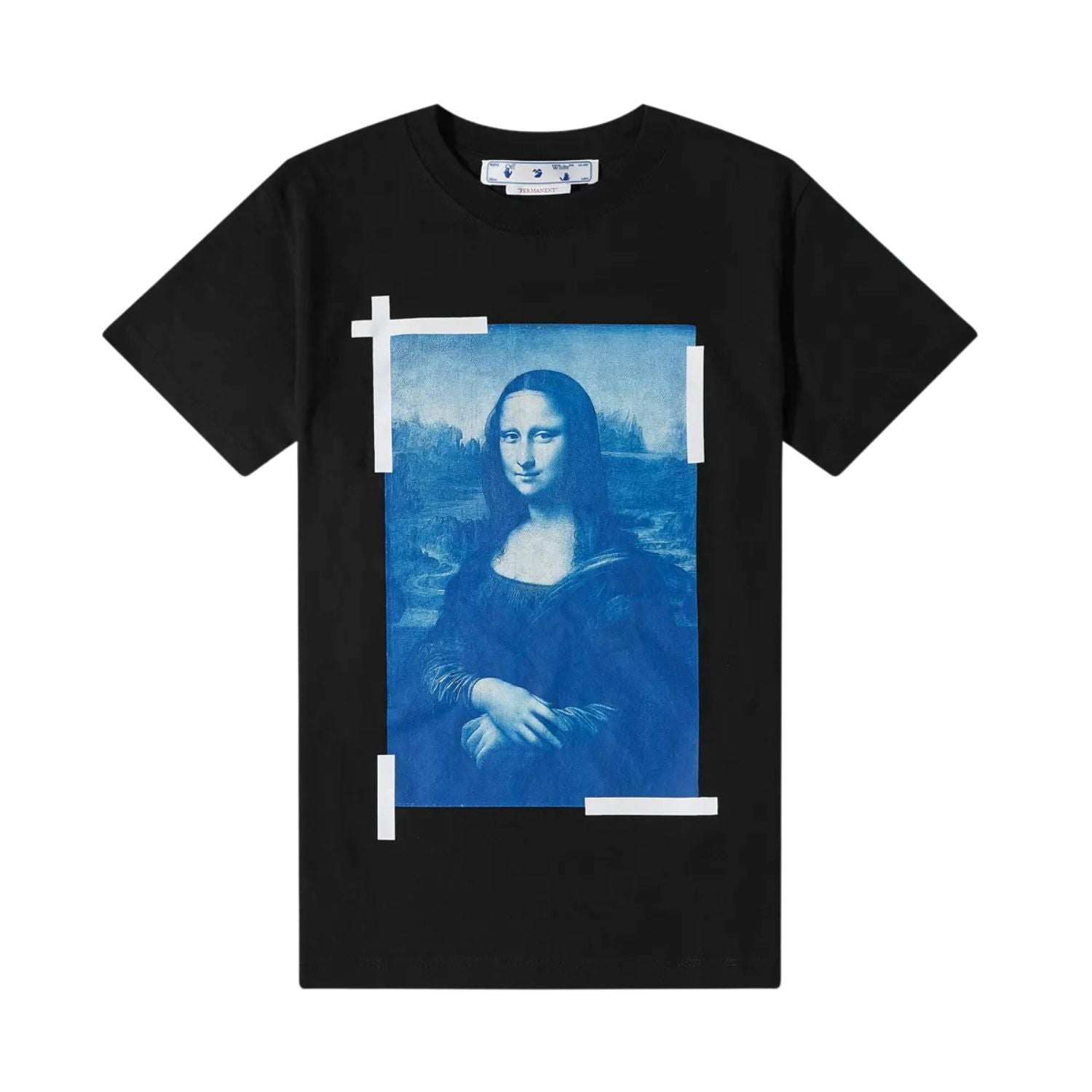 Off-white Monalisa Slim S/s Tee Mens Style : Omaa027c99jer00