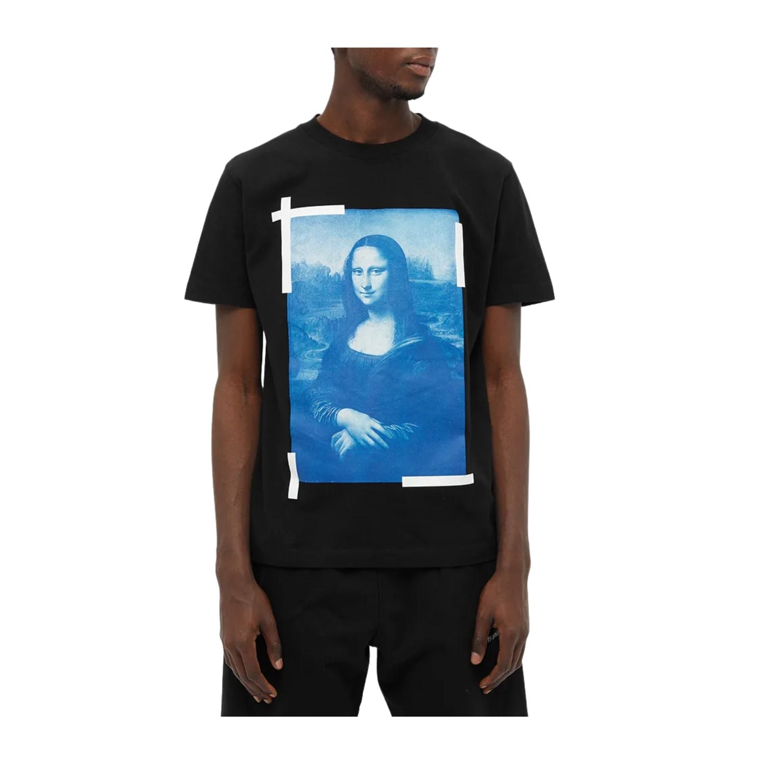 Off-white Monalisa Slim S/s Tee Mens Style : Omaa027c99jer00