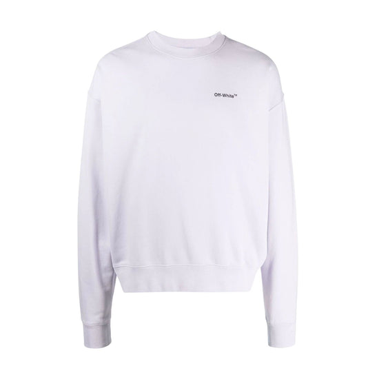 Off-white Caravag Arrow Over Crewneck Mens Style : Omba058f22fle00