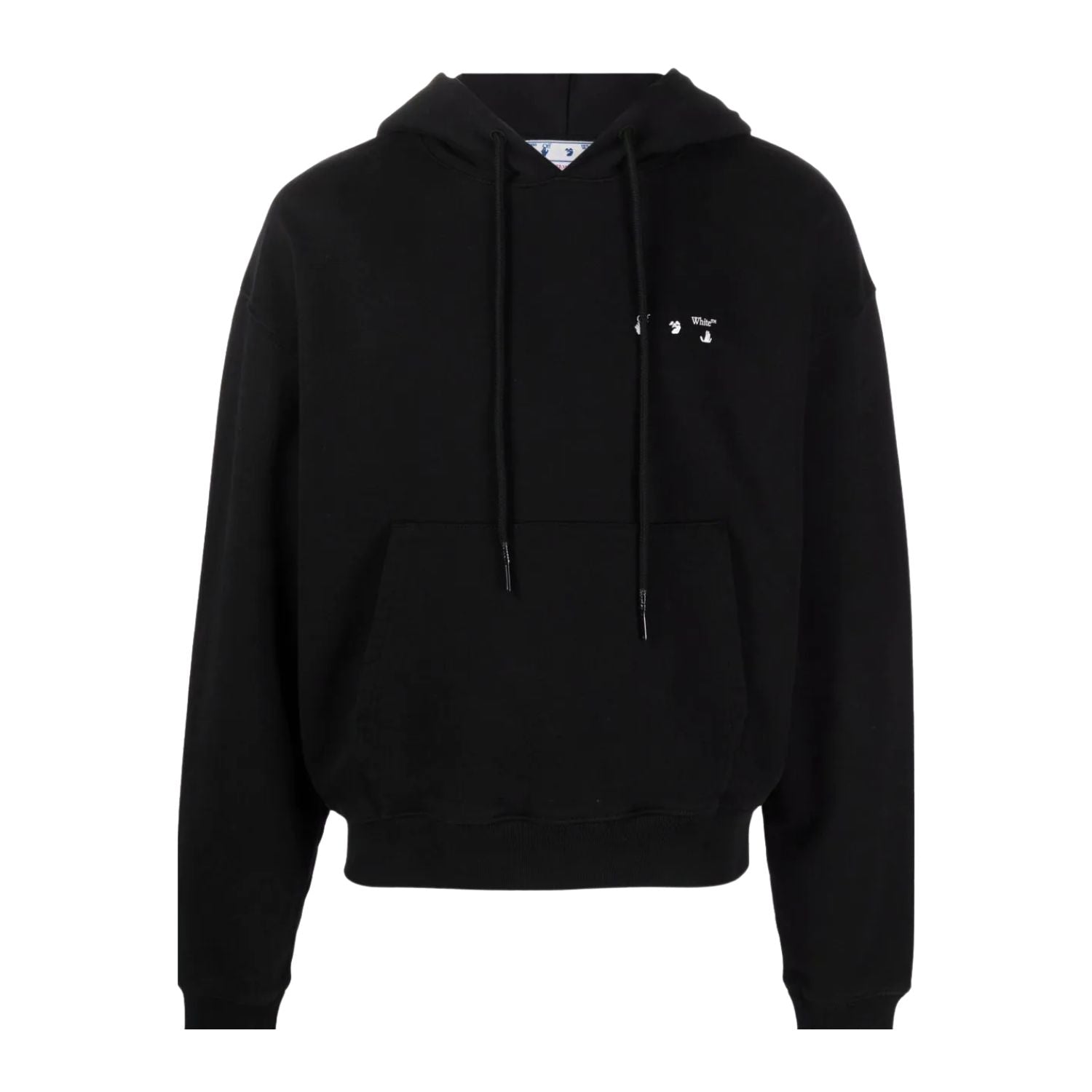 Off-white Caravag Paint Over Hoodie Mens Style : Ombb037c99fle00