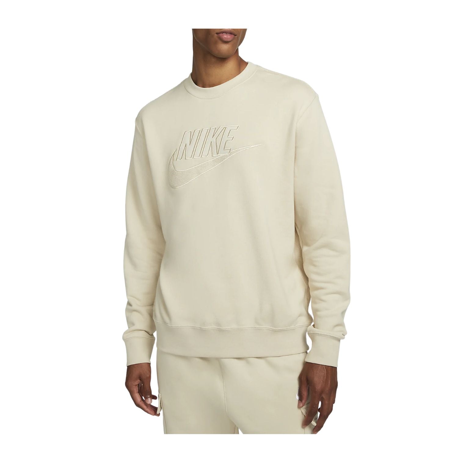 Nike Club Fleece French Terry Crew Mens Style : Dq4583