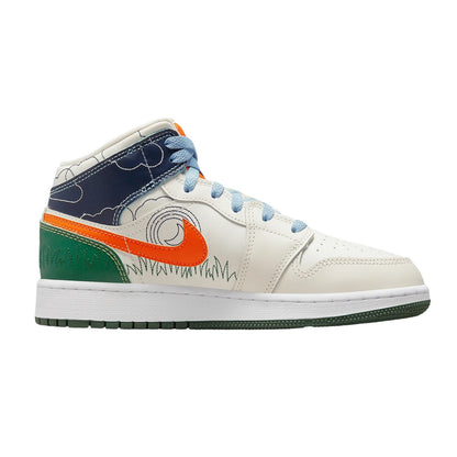 Jordan 1 Mid Se Big Kids Style : Dx2462