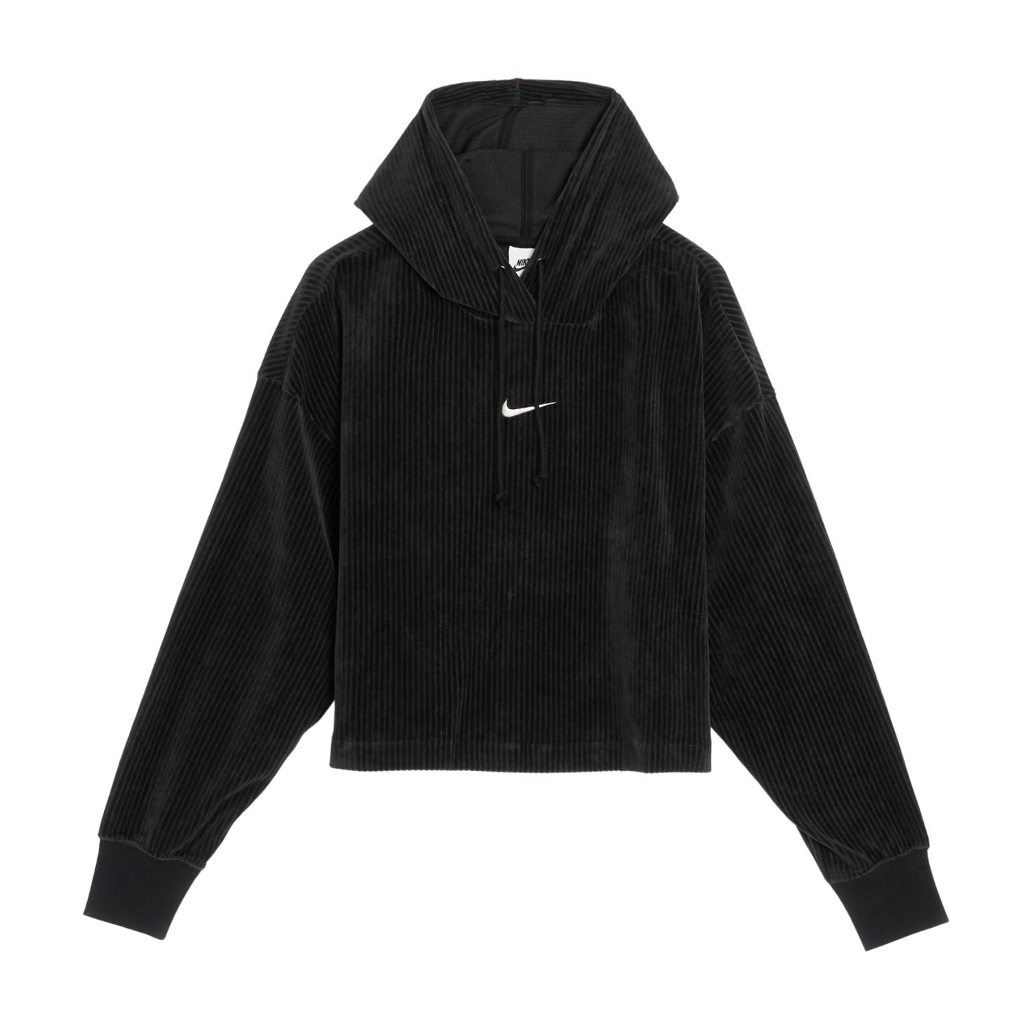 Nike Sportswear Velour Cropped Pullover Hoodie Womens Style : Dq5927