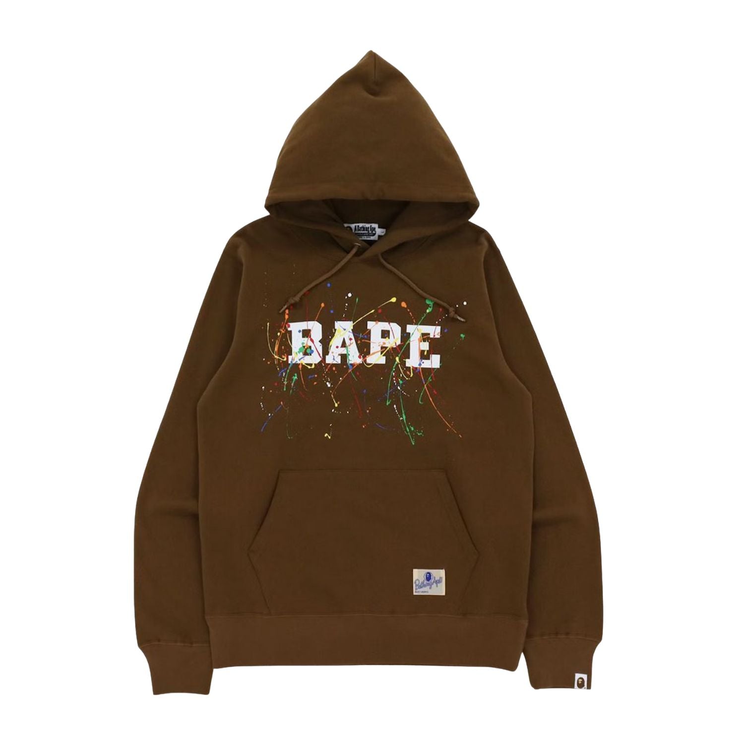 Bape Paint Splatter Pullover Hoodie Mens Style : 942313