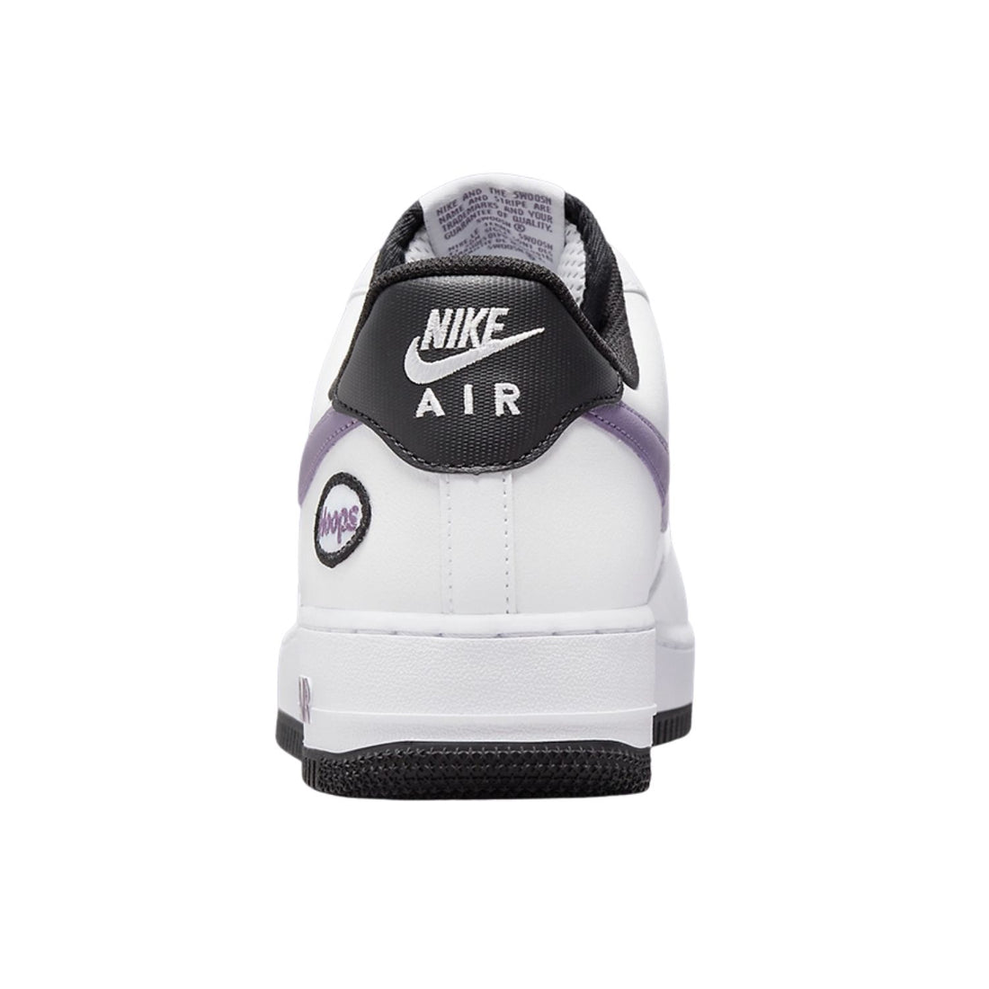 Nike Air Force 1 Low Hoops White Canyon Purple