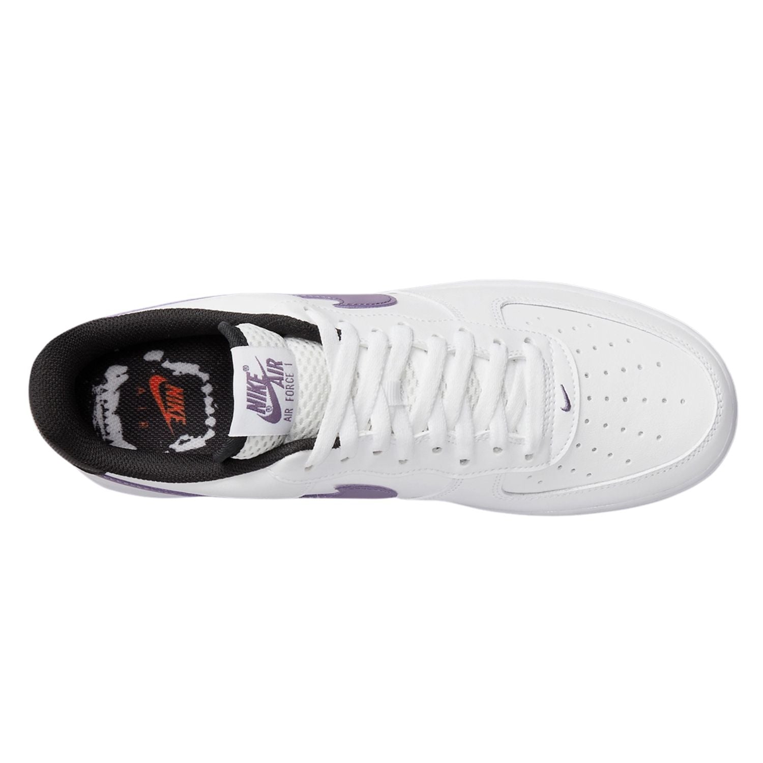 Nike Air Force 1 Low Hoops White Canyon Purple