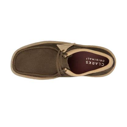 Clarks Wallabee Cup Dark Green Nubuck