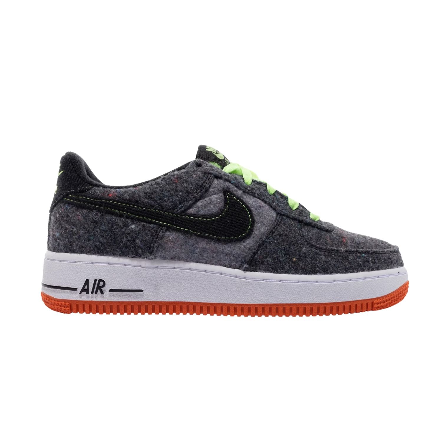Nike Air Force 1 Low LV8 Black Ghost Green (GS)