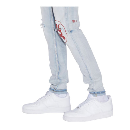 Ksubi Chitch Lion Jeans Mens Style : Mfa22dj005