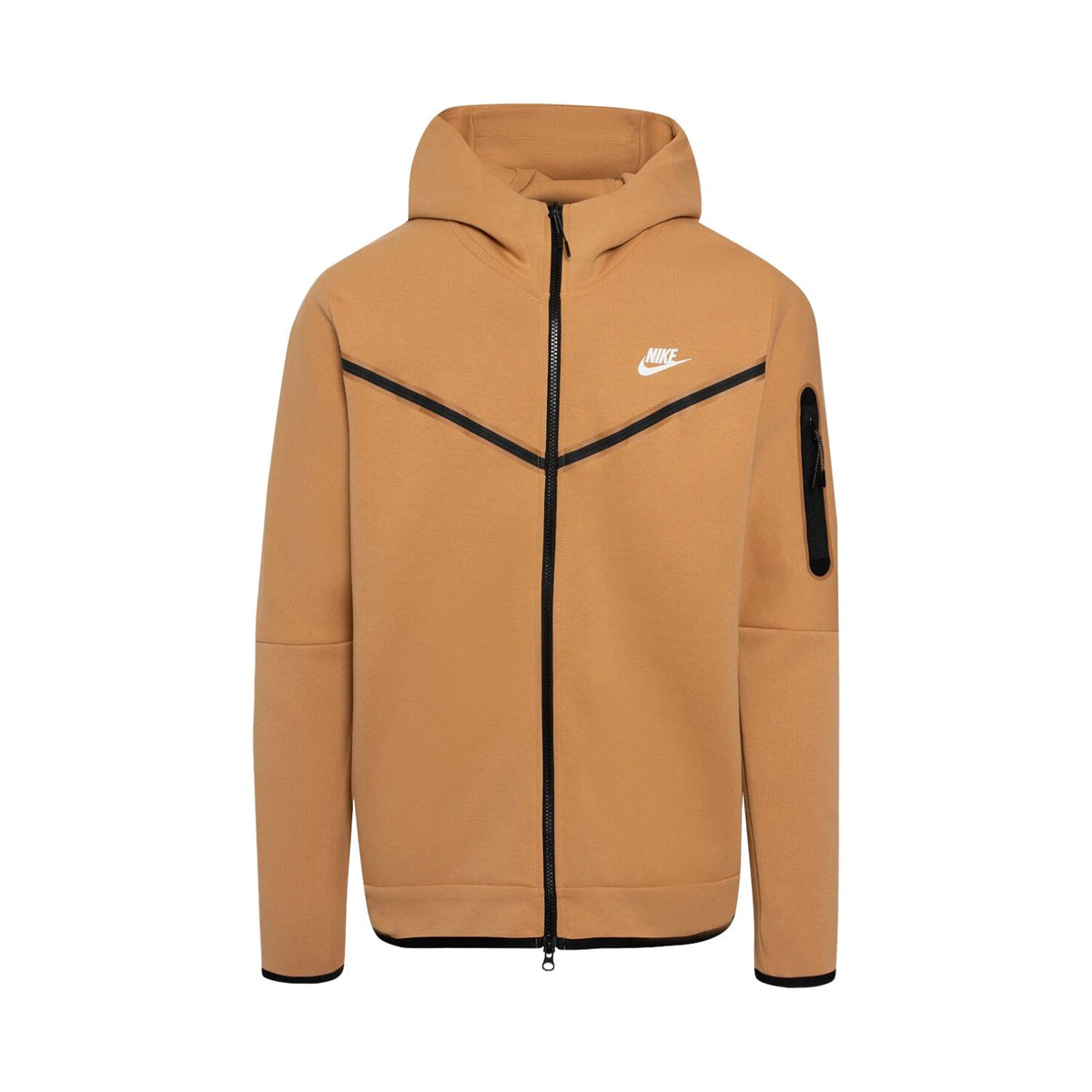 Nike Tech Fleece Full Zip Hoodie Elemental Gold/Sail