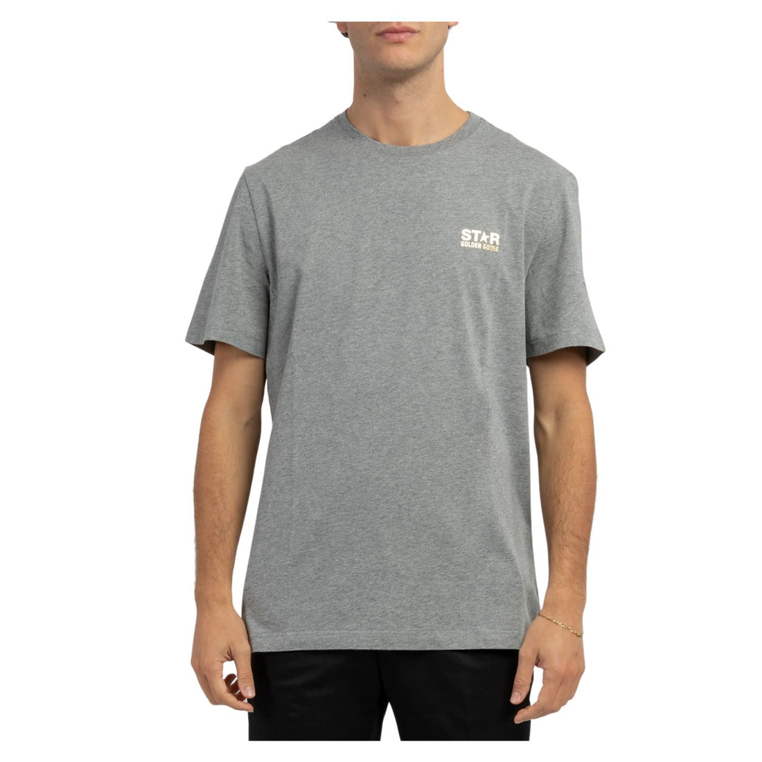 Golden Goose Regular S/s T-shirt Mens Style : Gmp01220.p000878.60311