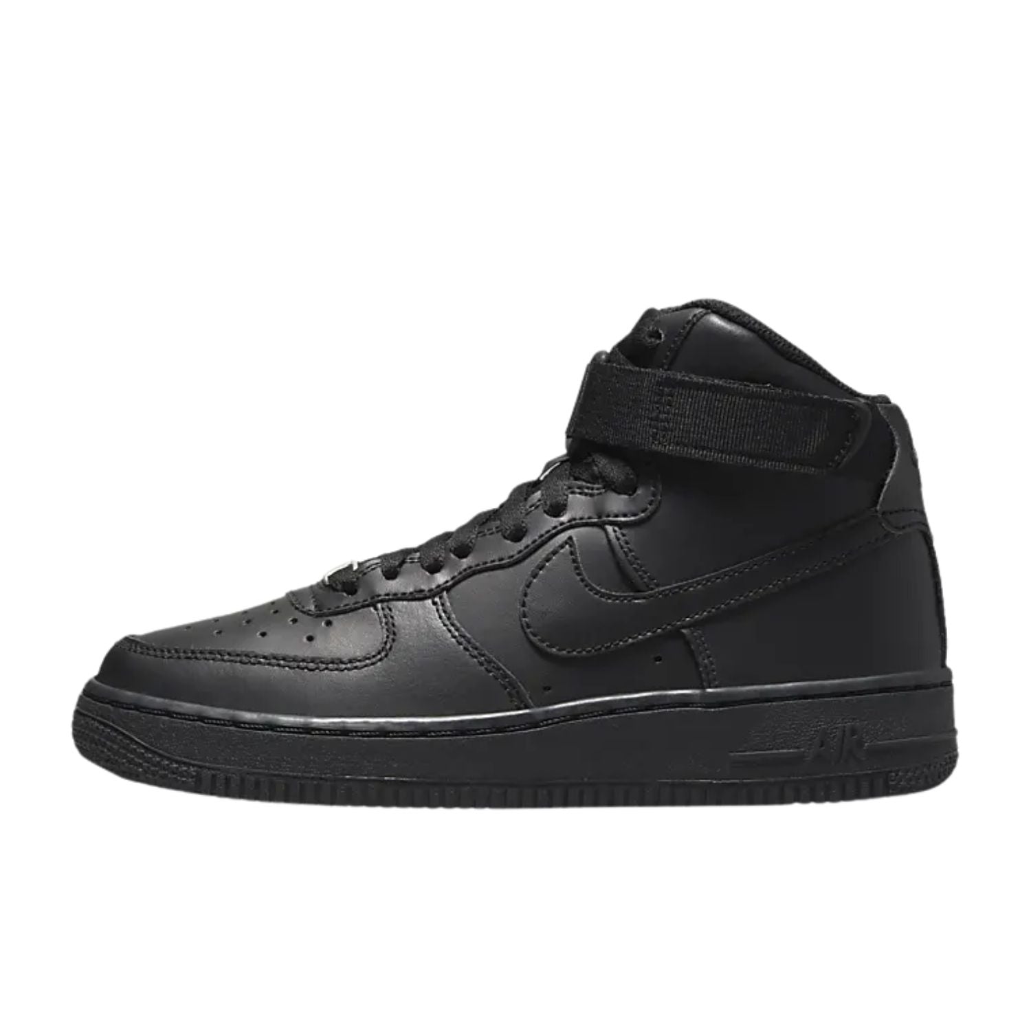 Nike Air Force 1 High LE Triple Black (GS)
