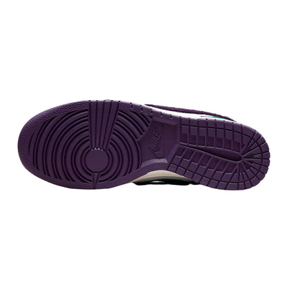 Nike Dunk Low Chenille Swoosh Sail Grand Purple