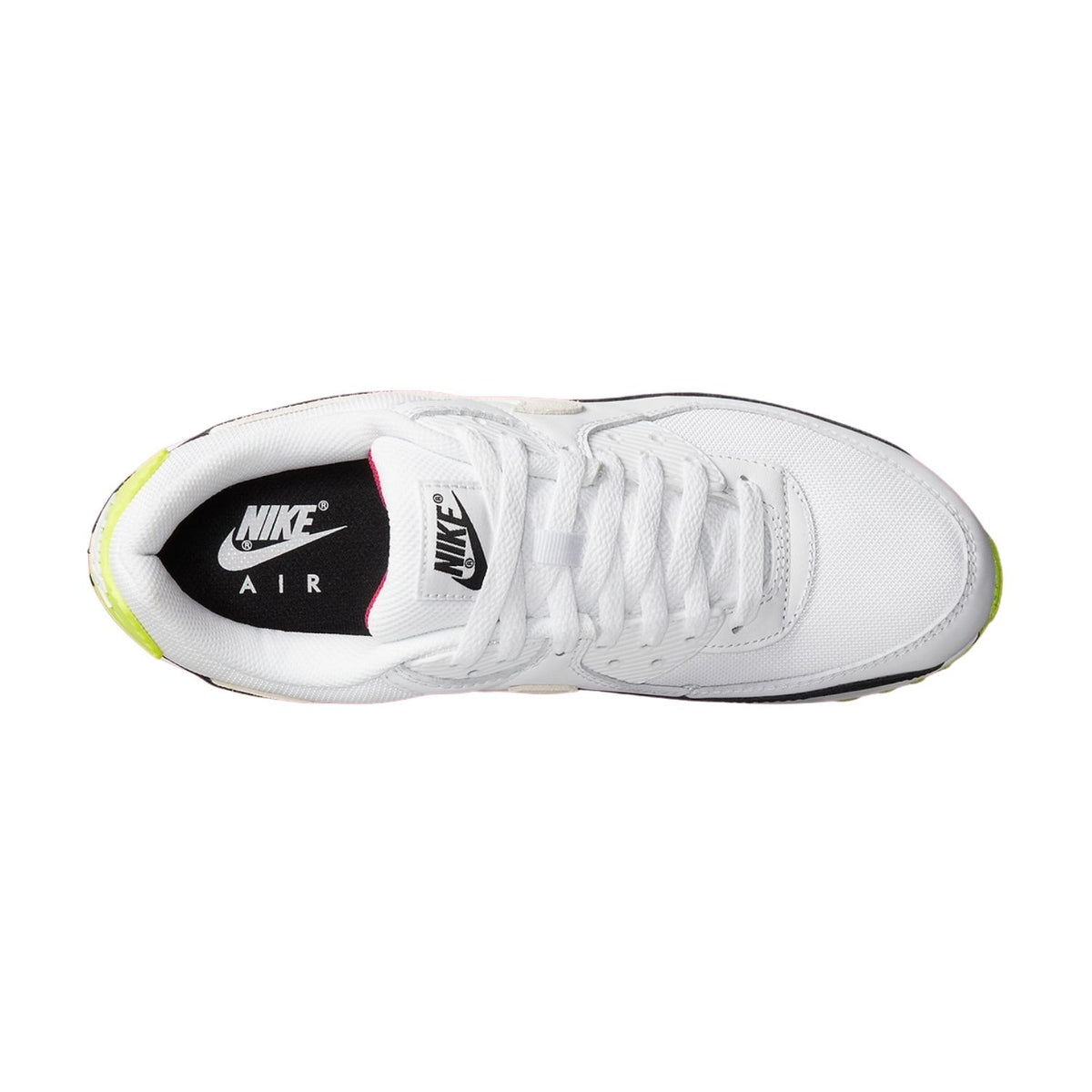 Nike Air Max 90 White Volt Rush Pink