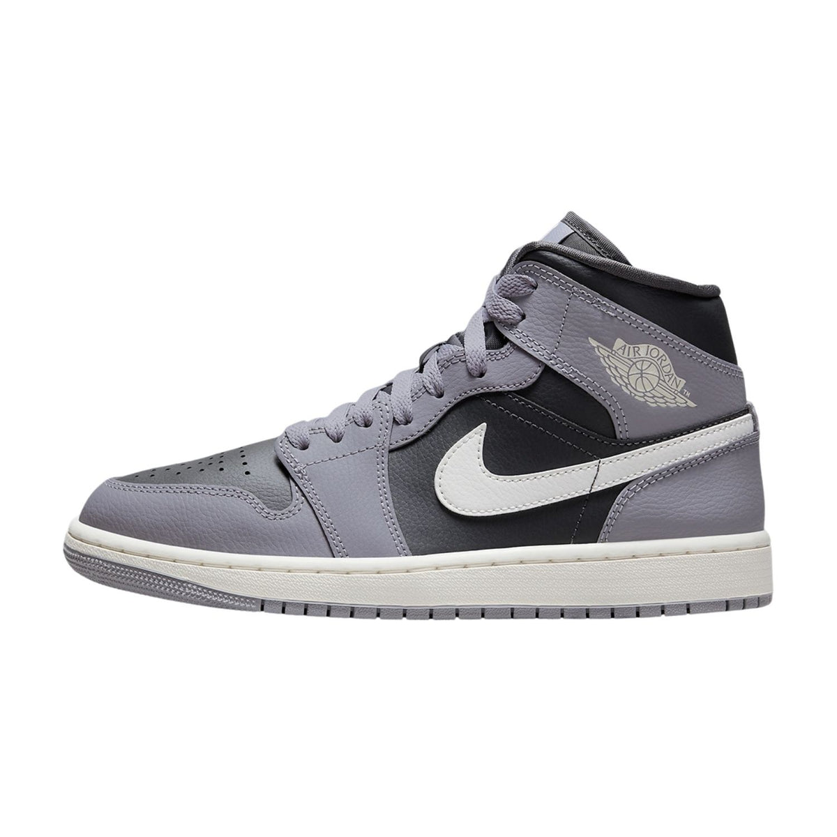Jordan 1 Mid Cement Grey (Women&