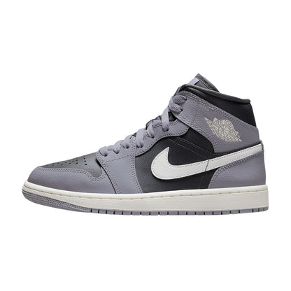 Jordan 1 Mid Cement Grey (Women&