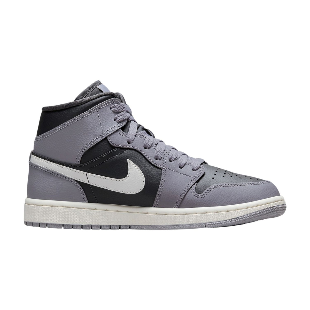 Jordan 1 Mid Cement Grey (Women&