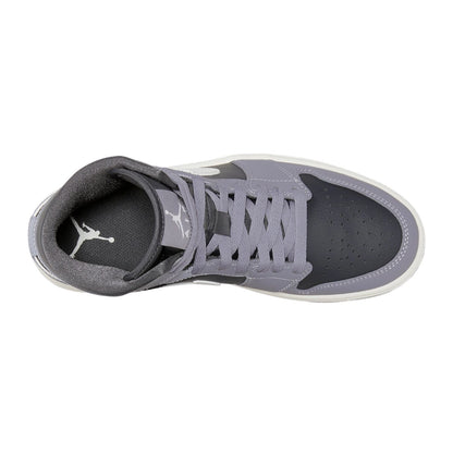 Jordan 1 Mid Cement Grey (Women&