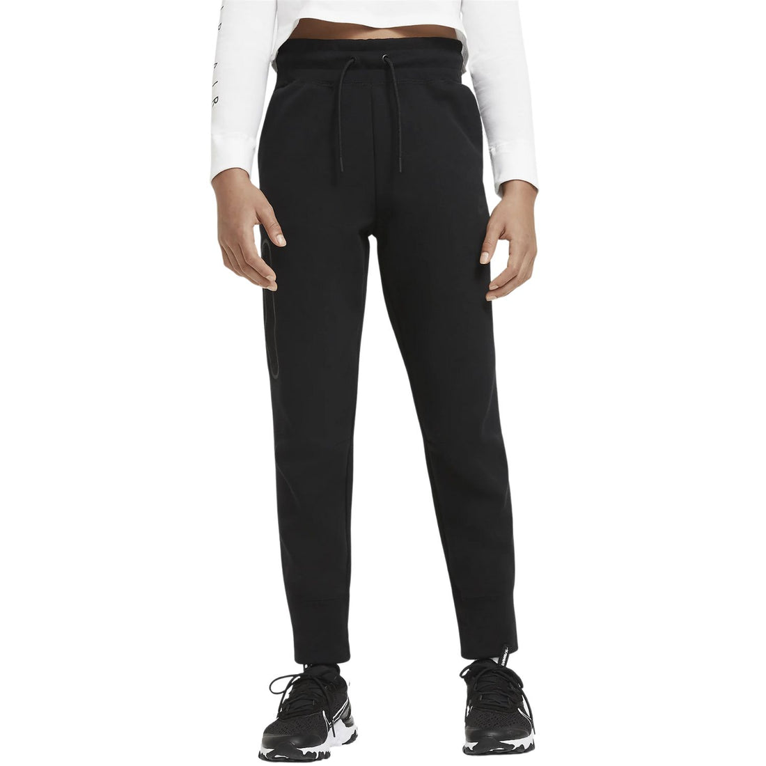 Nike Girls Tech Fleece Joggers Black/Black