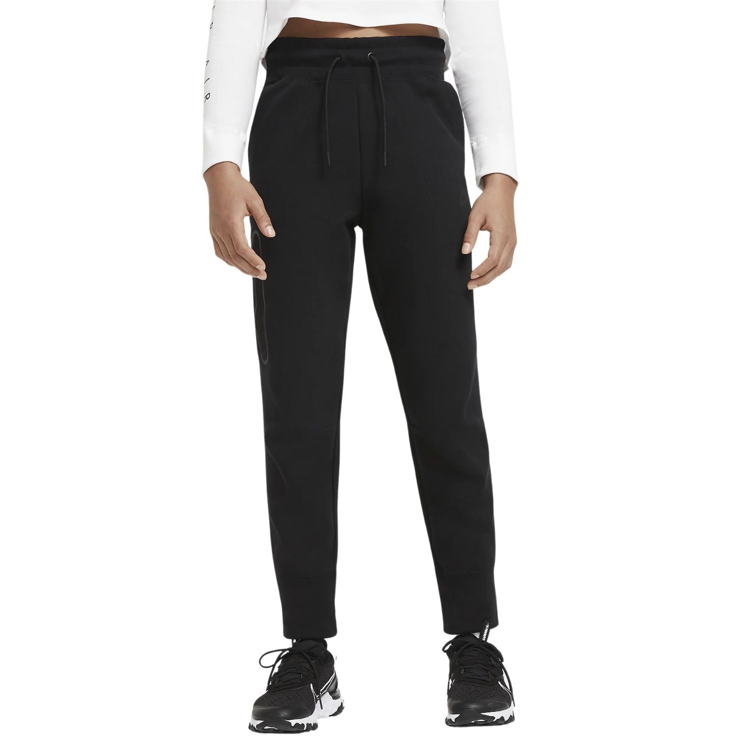 Nike Girls Tech Fleece Joggers Black/Black