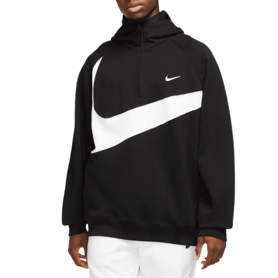 Nike Swoosh 1/2-zip Fleece Hoodie Mens Style : Dx0566