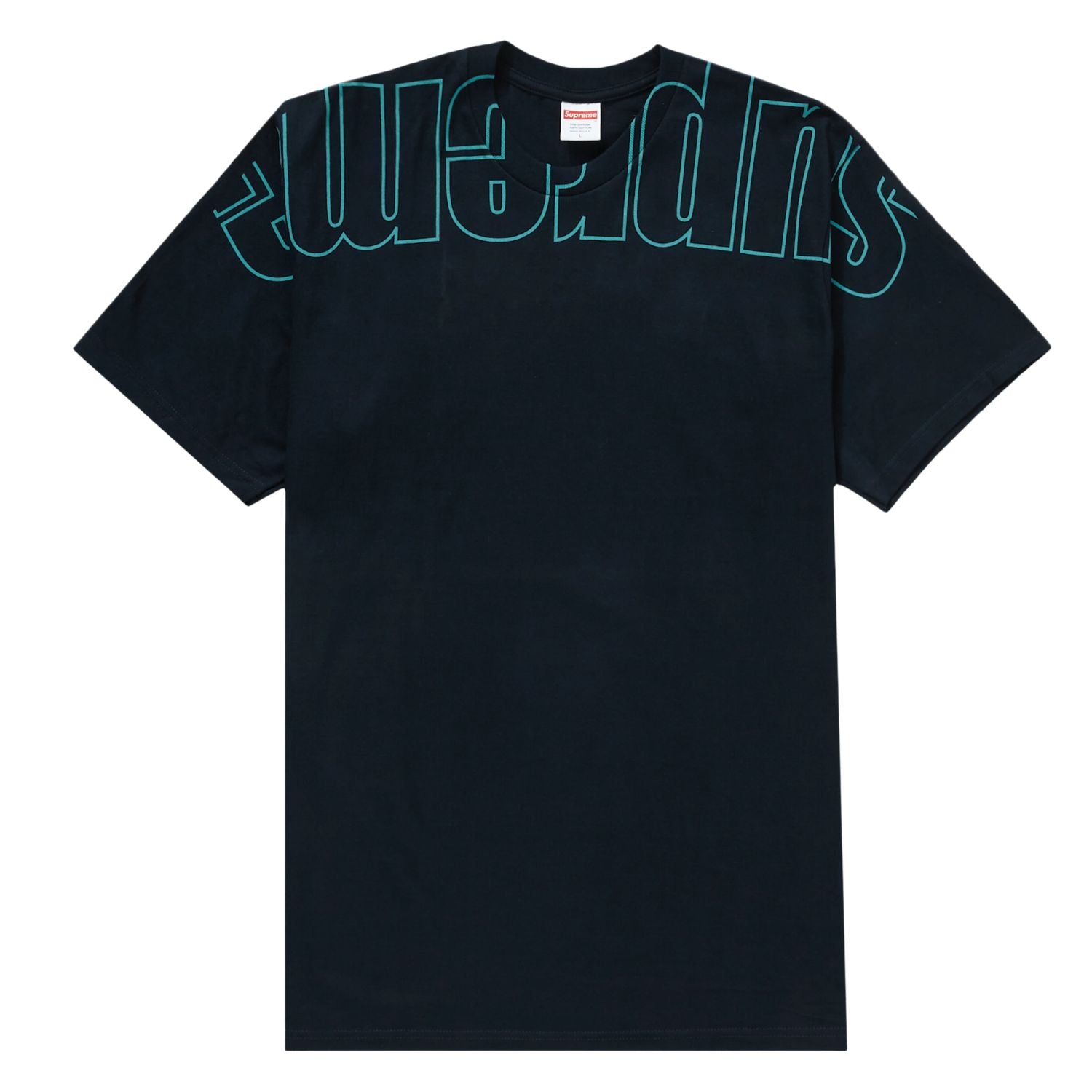 Supreme Upside Down Tee Mens Style : Fw22t63