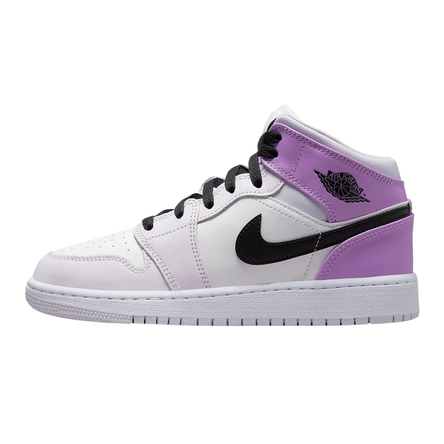 Jordan 1 Mid Barely Grape (GS)