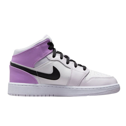 Jordan 1 Mid Barely Grape (GS)
