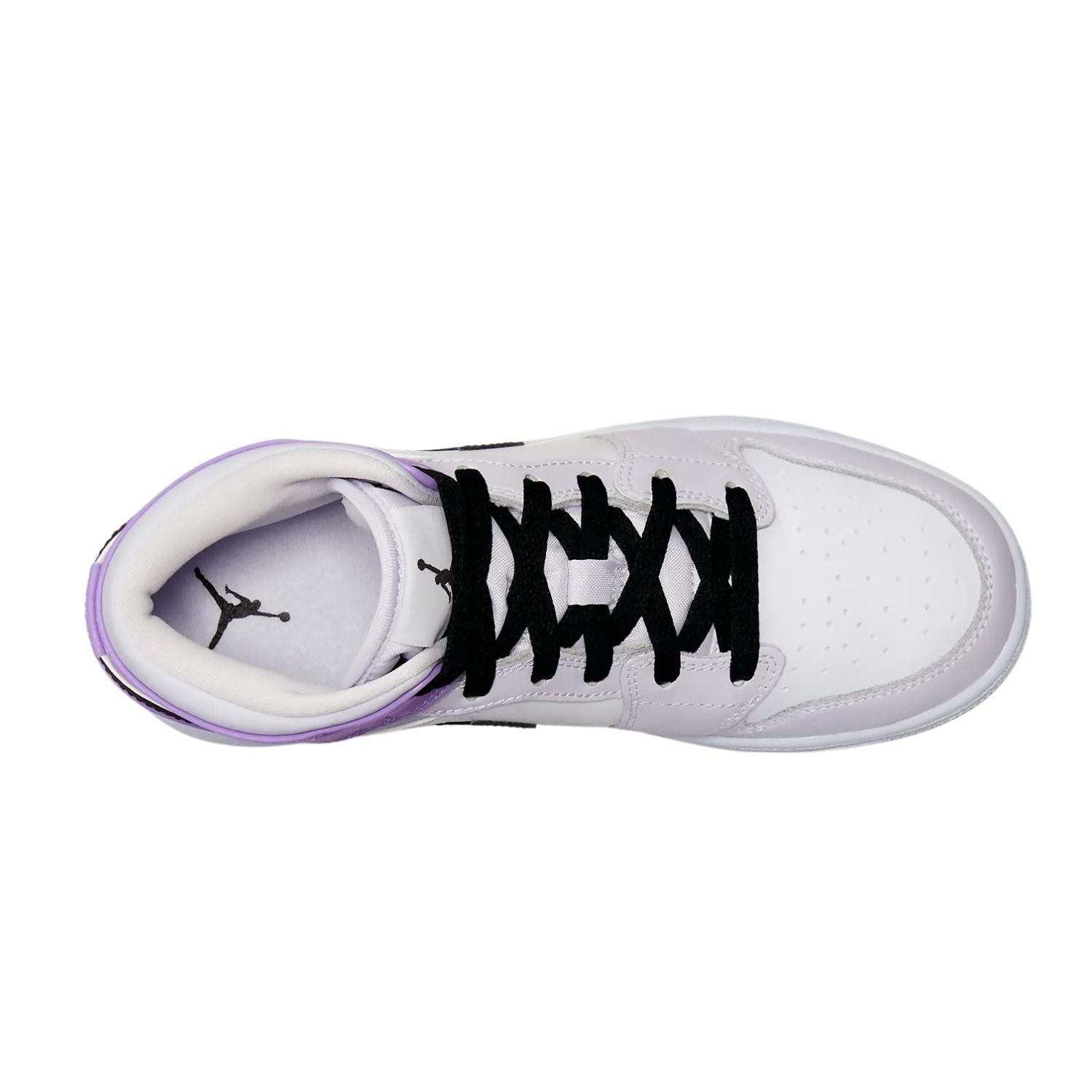 Jordan 1 Mid Barely Grape (GS)