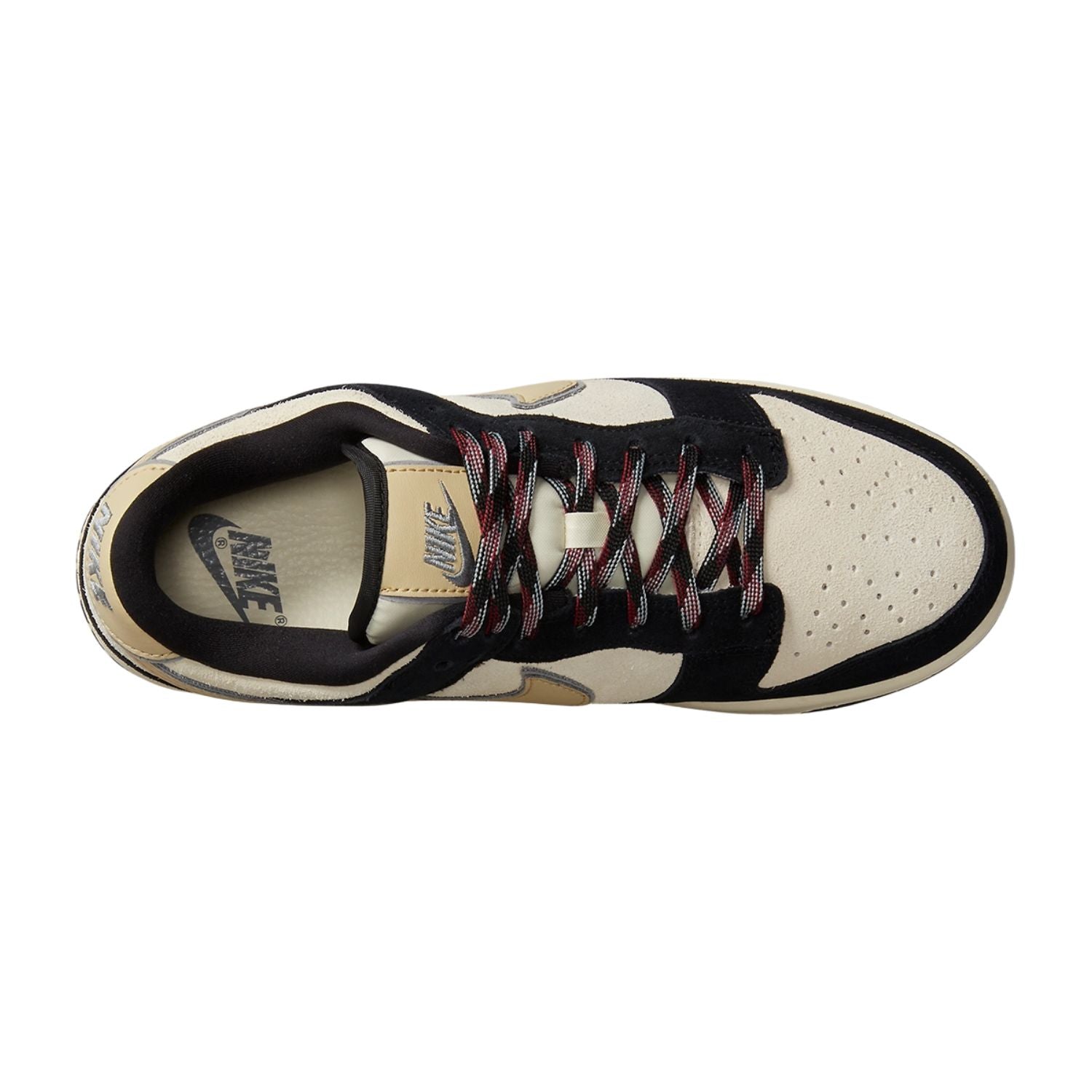 Nike Dunk Low LX Black Suede Team Gold (Women&