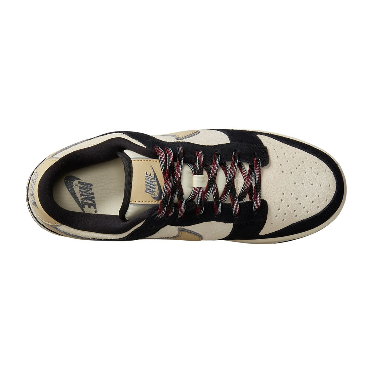 Nike Dunk Low LX Black Suede Team Gold (Women&