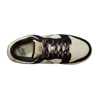 Nike Dunk Low LX Black Suede Team Gold (Women&