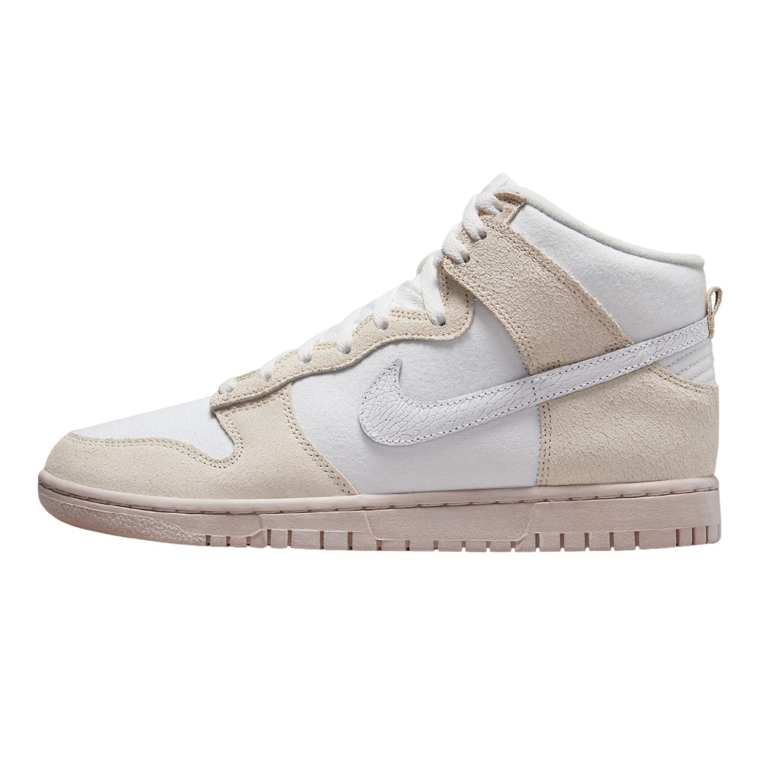 Nike Dunk High Retro PRM Cracked Leather Swoosh