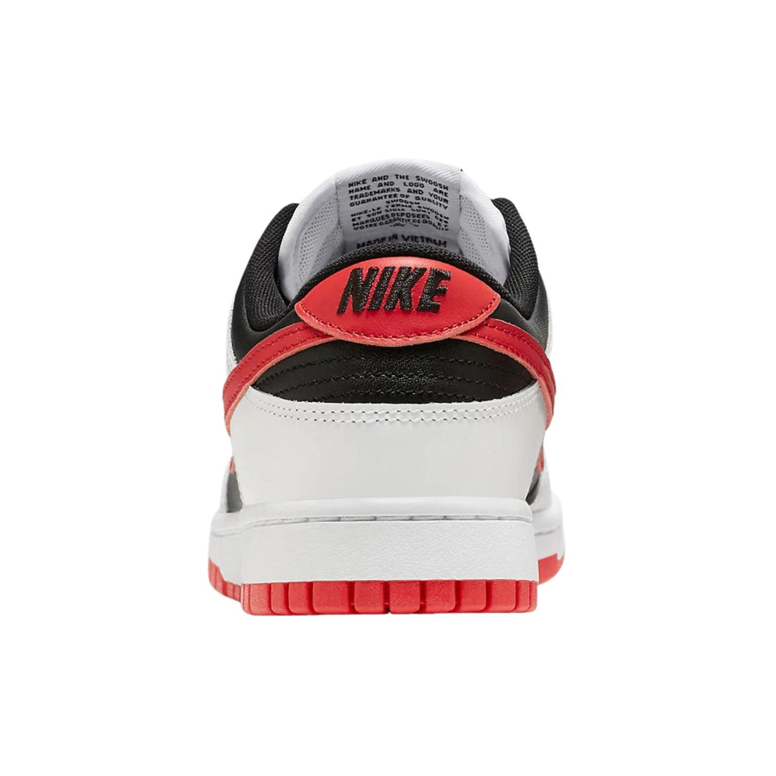 Nike Dunk Low Retro White Black University Red