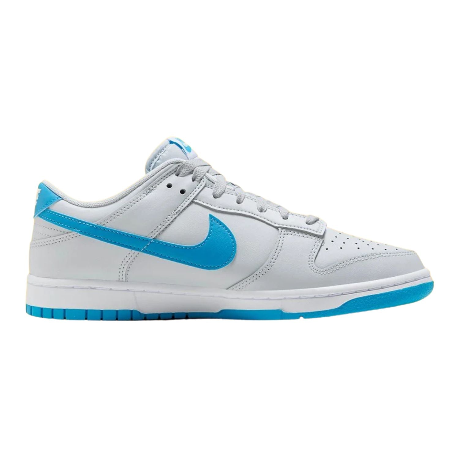 Nike Dunk Low Retro Pure Platinum Blue Lightning