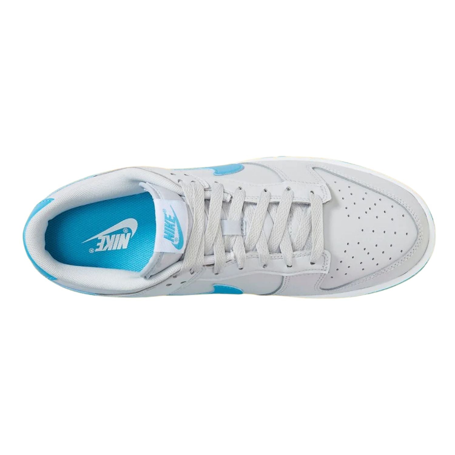 Nike Dunk Low Retro Pure Platinum Blue Lightning