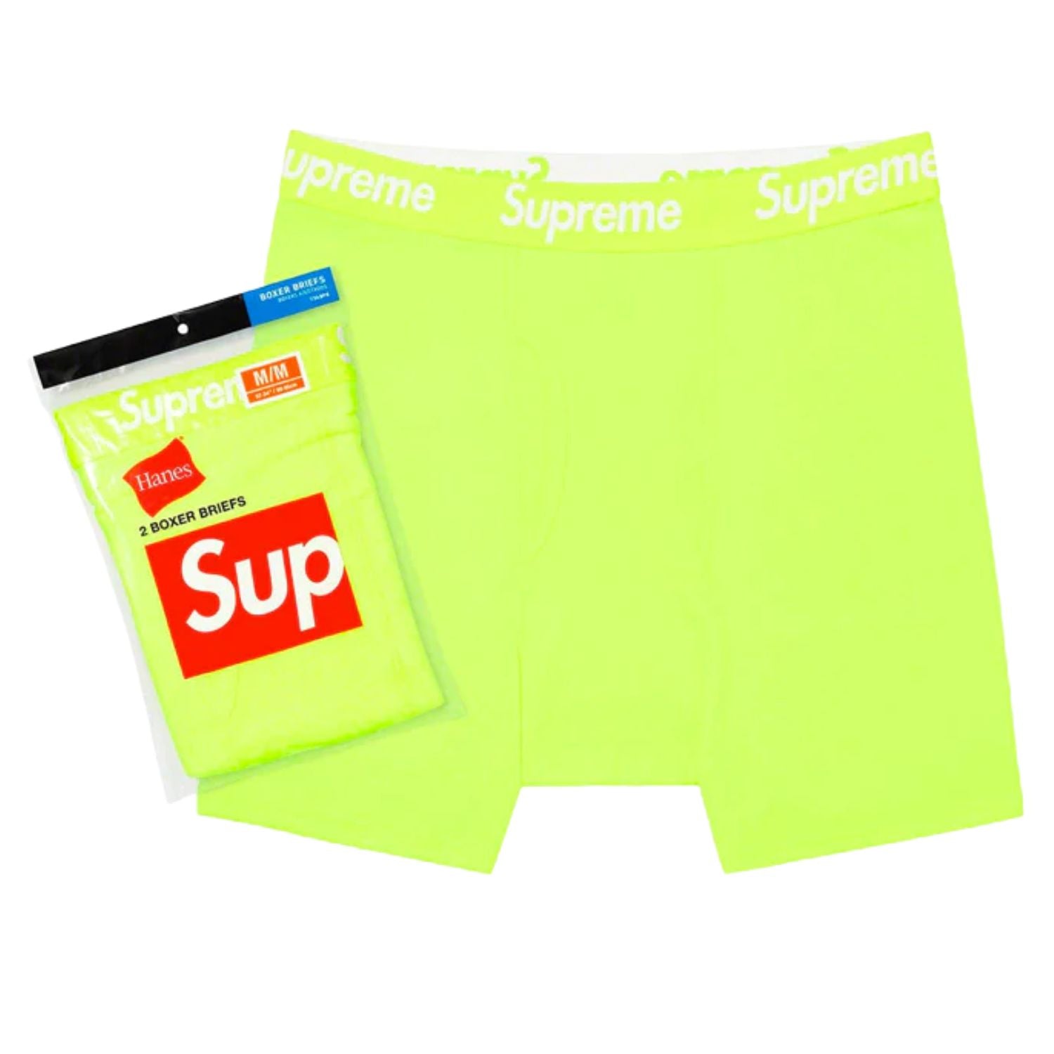 Supreme Hanes Boxer Briefs (2 Pack) Mens Style : Ss23a13