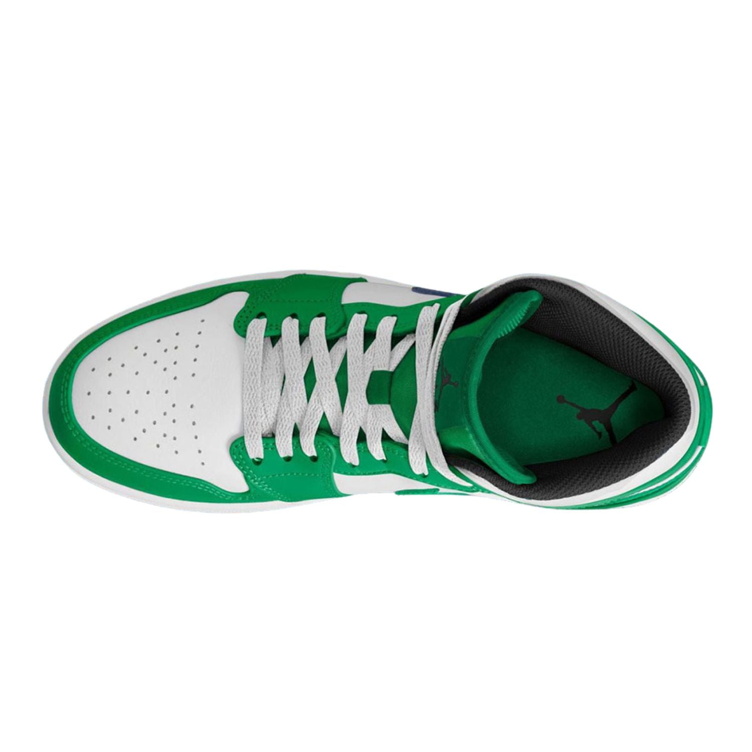Jordan 1 Mid Lucky Green (GS)